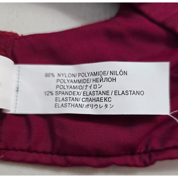 Curve Muse & Secret Treasures Bras Women's 42D Burgundy / Lavender Underwire 2pk - Picture 9 of 14